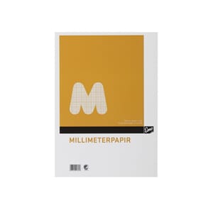 MILLIMETERPAPIR A4 80GR 50BL