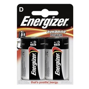BATTERI ENERGIZER POWER D/LR20 (2-PK)