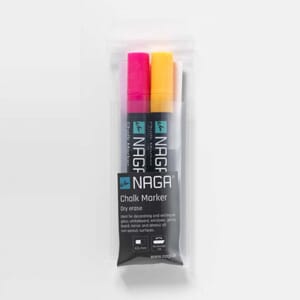 MARKER ROSA/ORANSJE 4,5MM FOR GLASSTAVLE