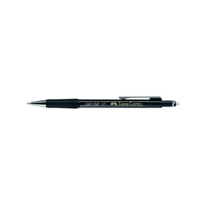 TRYKKBLYANT FABER CASTELL 0,7MM SORT
