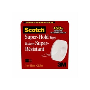 TAPE SCOTCH SUPER-HOLD 19MMX25M