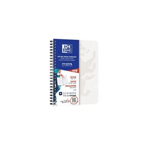 NOTATBOK OXFORD TOUCH A5+ 90G LIN STONE