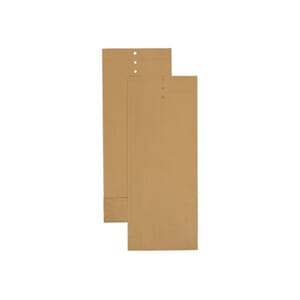 PRØVEPOSE 140X345X50MM BRUN 120G (250) 925018
