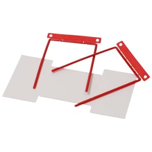 ARKIVERINGSKLIPS D-CLIP RØD(100)