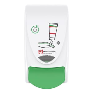 DISPENSER SCJP RESTORE HUDKREM 1L GRØNN