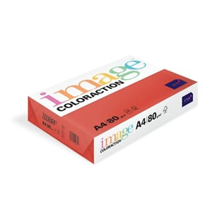 KOPIPAPIR A4 80G DEEP RED (500) IMAGE