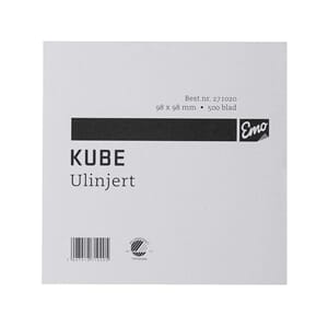 KUBE EMO 98X98MM LIMT 500BLAD ULINJERT