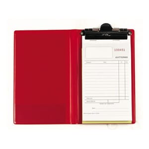 KVITTERINGSBLOKK EMO 10,2X15 2EX SELVKO