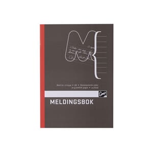 MELDINGSBOK EMO A6 PAGINERT 48 SIDER