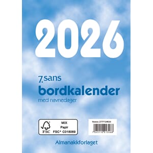 7.SANS BORDKALENDER