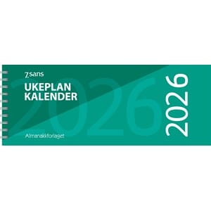 7.SANS UKEPLANKALENDER