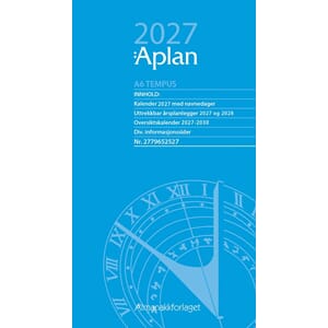 APLAN A6 TEMPUS DAG ÅRSSETT