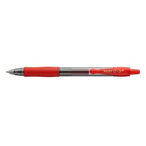 GELEPENN PILOT G2+ 07 RØD