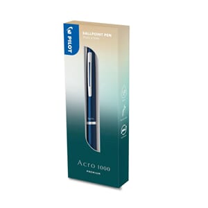 KULEPENN PILOT ACRO1000 1,0 BLÅ SORT