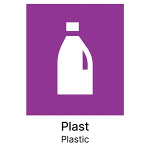KILDESORTERINGSETIKETT PLAST A4