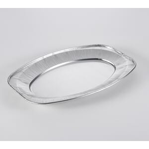 ALUMINIUMSFAT OVALT 1800ML