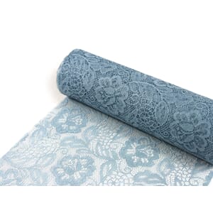 LØPER SIZOLACE ROSE PALE BLUE 30CM X 5M