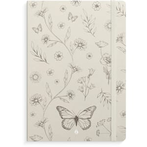 NOTATBOK BURDE DELUXE A5 BUTTERFLY