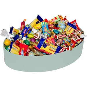 PÅSKEESKE FYLT MED GODTERI 1,3KG