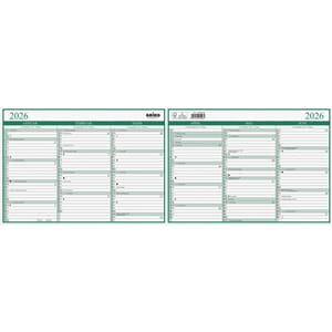 PLATEKALENDER GRIEG A4 2026 DOBBEL