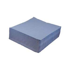 TANNLEGESERVIETT 37X38CM BLÅ (3000)