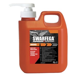 HÅNDRENS SWARFEGA ORANGE 1L M/PUMPE SOR1LMP