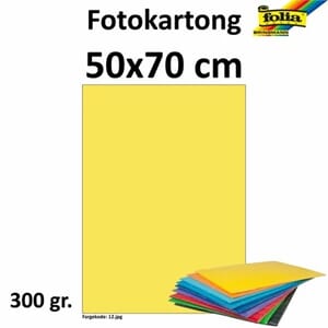 FOTOKARTONG 50X70 300G SITRONGUL
