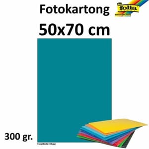 FOTOKARTONG 50X70 300G TURKIS
