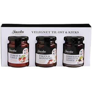 SYLTETØY TIL OST 3X110G JACOBS UTVALGTE