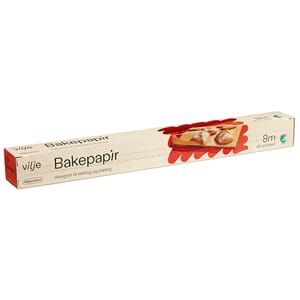 BAKEPAPIR 38CM X 8M VILJE