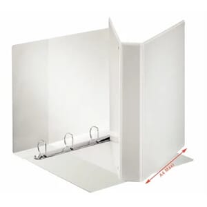 INNSTIKKPERM A4+ 4DR/30MM M/3LOMMER HVIT