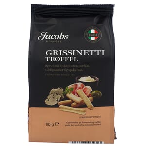 GRISSINETTI M/TRØFFEL 80G JACOBS UTVALGTE