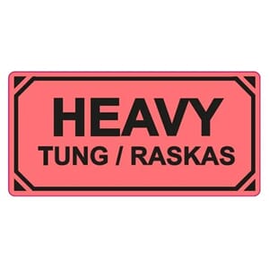 ETIKETT HEAVY 100X50MM