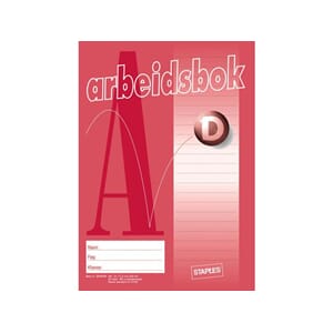 ARBEIDSBOK A4 LINJERT 80G  11,5MM