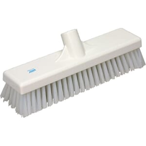 GULVBØRSTE VIKAN STIV 30CM HVIT