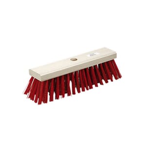 GATEKOST MAX HARD RØD BUST 30CM TREHVIT
