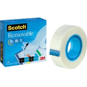 TAPE AVTAGBAR SCOTCH 811 MAGIC 19MMX3M