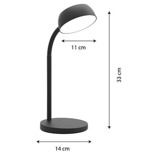LAMPE UNILUX TAMY ULX LED SVART