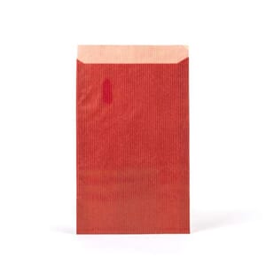 PAPIRPOSE RØD 12X18+2CM (50)