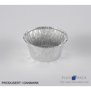 ALUMINIUMSFORM Ø80X35MM (100) 106ML