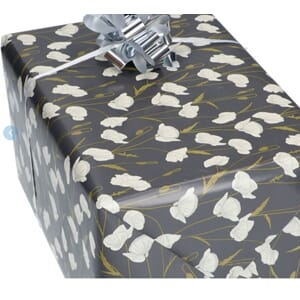 GAVEPAPIR POPPY ELEGANCE 57CM X 150M DISKRULL