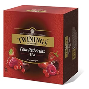 TE TWININGS 4 RØDE FRUKTER (100)