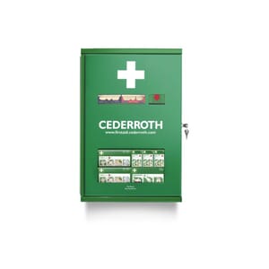 FØRSTEHJELPSSKAP CEDERROTH DOBBELDØR