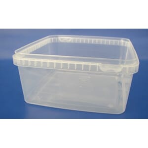 BOKS PP 2000ML M/LOKK (6) 195X195MM UNIPAK