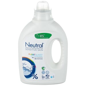 NEUTRAL TØYVASK COLOUR&WHITE 760ML