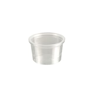 DRESSINGBEGER 30ML KLAR Ø4.6CM PP (50)