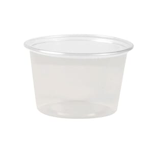 DRESSINGBEGER 100ML RUND KLAR (50)  82538