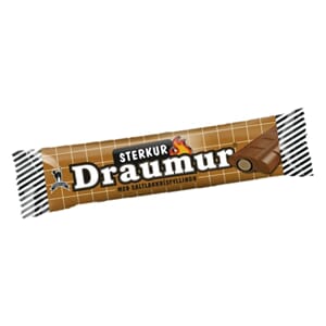 LAKRIS&MELKESJOKOLADE 45G STERKAR