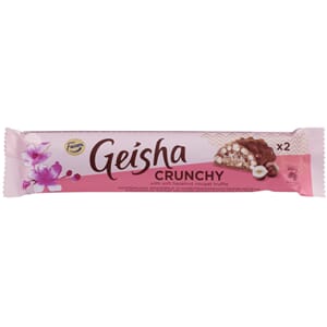 GEISHA CRUNCHY SJOKOLADEBAR 50G FAZER