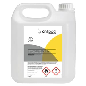 HÅNDDESINFEKSJON 85% 5L ANTIBAC